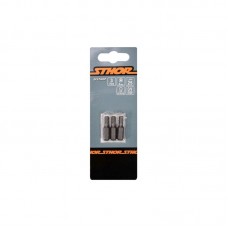 65502 STHOR Set 3 biti profil hexagonal 4x25 mm, p..